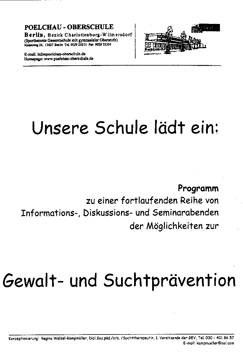 Unsere Schule lädt ein ...